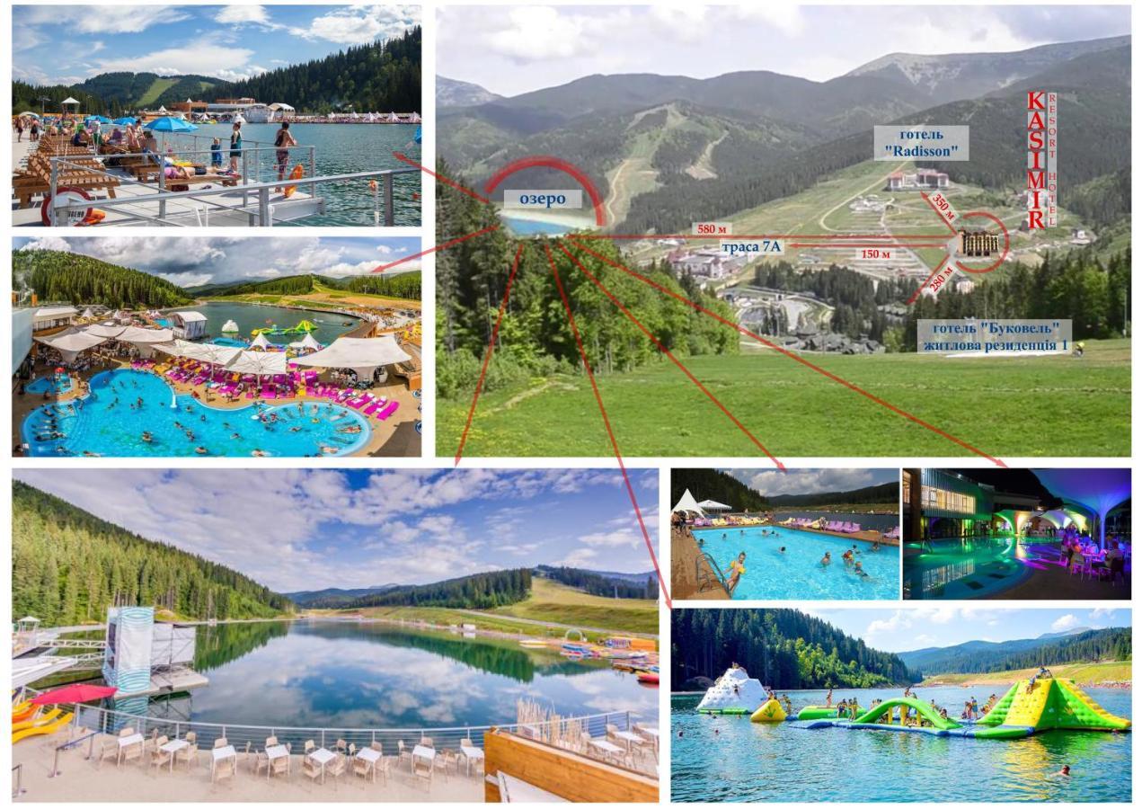 Kasimir Resort Hotel & Spa Bukovel Exterior foto